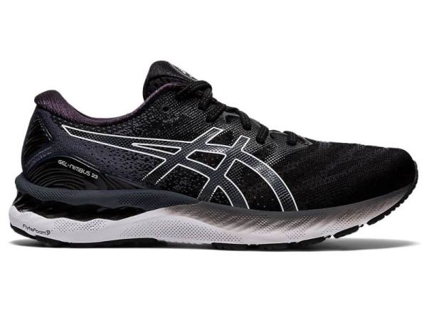 Asics Hardloopschoenen Heren, GEL-NIMBUS Zwart/Wit - Asics Schoenen Belgie | B6130874-JU